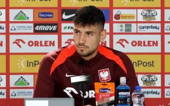 Jakub Moder zabrał głos przed meczem z Albanią. Jakub Moder zabrał głos przed meczem z Albanią.